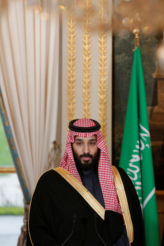 © Reuters. ولي العهد السعودي يقول إنه راض عن مؤتمر الاستثمار في الرياض