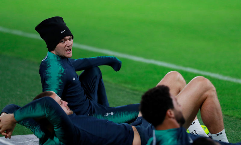 © Reuters. Champions League - Tottenham Hotspur Training