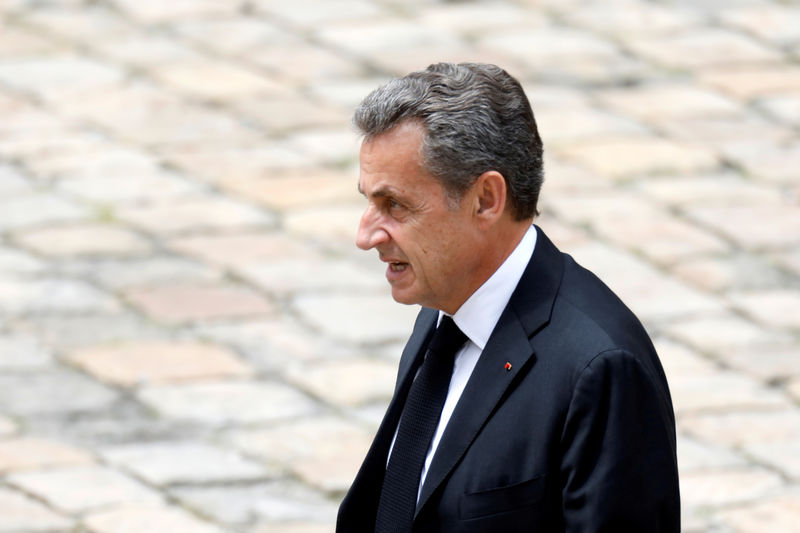 © Reuters. رفض طعن الرئيس الفرنسي السابق ساركوزي على قرار محاكمته