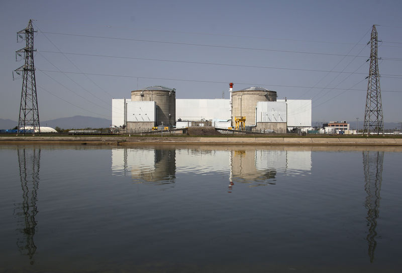 © Reuters. LA FERMETURE DE FESSENHEIM AURA BIEN LIEU, DIT DE RUGY