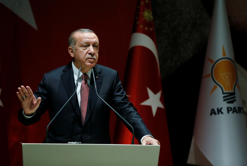 © Reuters. الصحيفة الرسمية: أردوغان عين 39 حاكما جديدا للأقاليم
