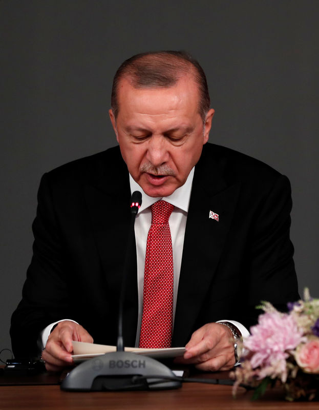 © Reuters. أردوغان يدعو لتشكيل لجنة صياغة الدستور السوري في أسرع وقت ممكن