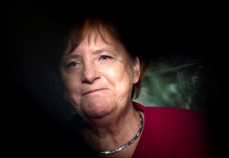© Reuters. La cancelliera tedesca Angela Merkel