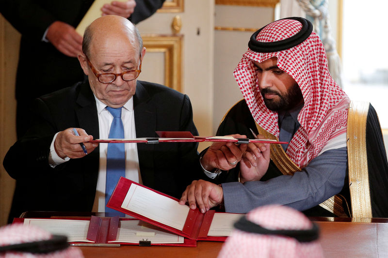 © Reuters. Francia no descarta sanciones a Arabia Saudí por el caso Khashoggi