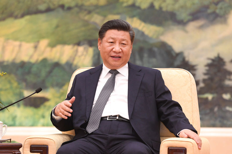 © Reuters. Presidente da China, Xi Jinping, durante reunião em Pequim