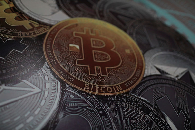 © Reuters. Logo do bitcoin