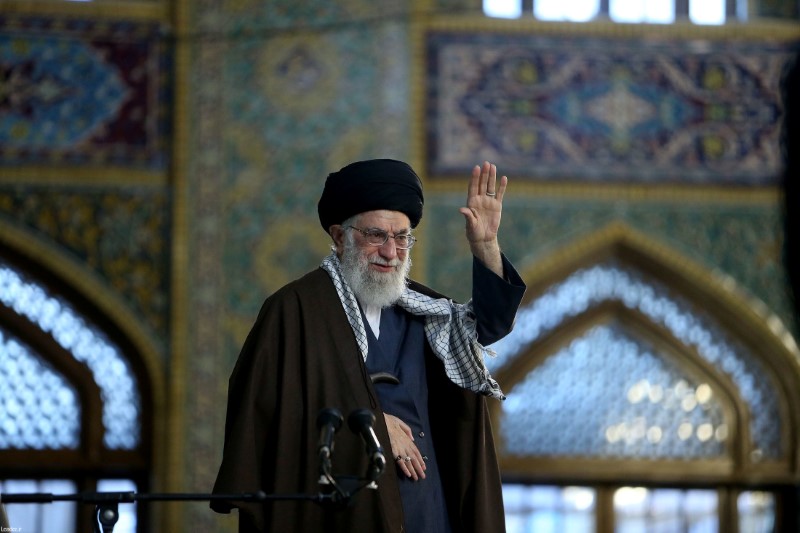 © Reuters. التلفزيون نقلا عن خامنئي: أمريكا فشلت في إعادة فرض هيمنتها على إيران