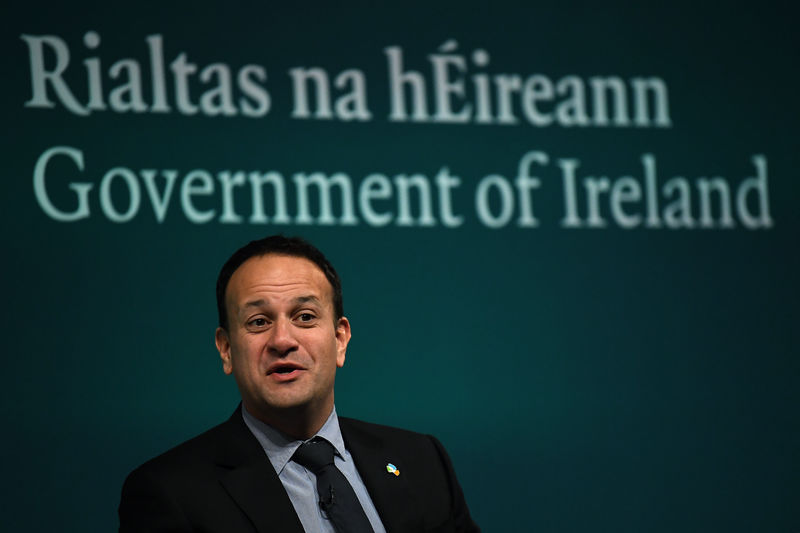 © Reuters. Ireland's Taoiseach Leo Varadkar hosts a 'Getting Ireland Brexit Ready' workshop at the Convention Centre in Dublin