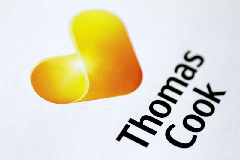 © Reuters. Illustration photo of a Thomas Cook logo