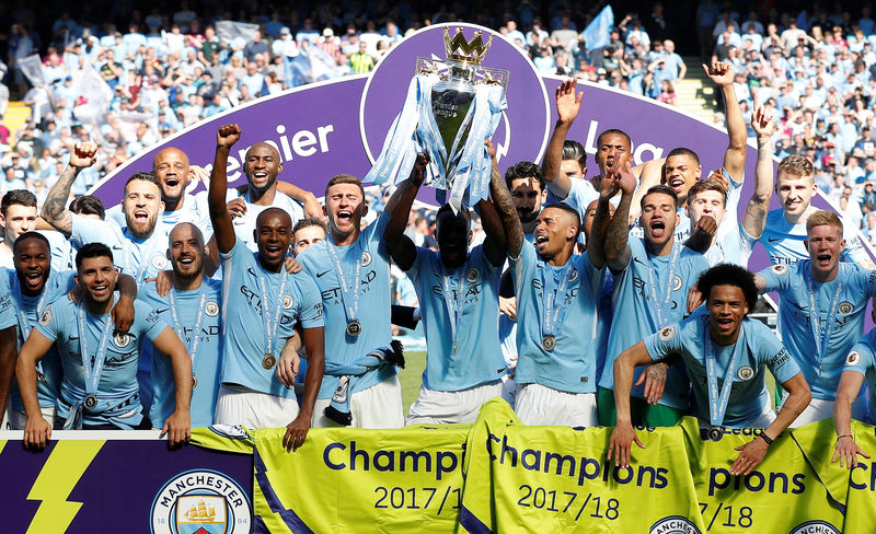 © Reuters. Premier League - Manchester City vs Huddersfield Town