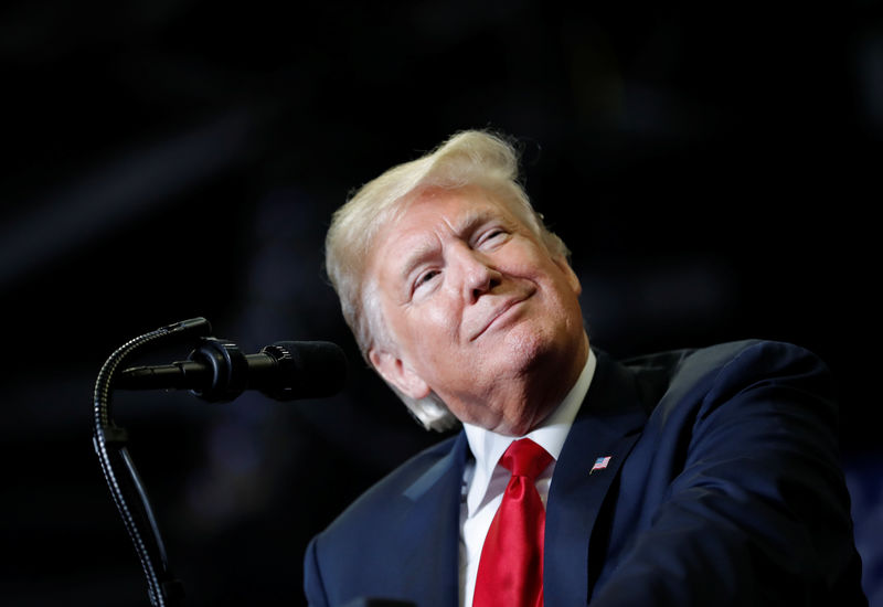 © Reuters. Trump em Cape Girardeau Missouri