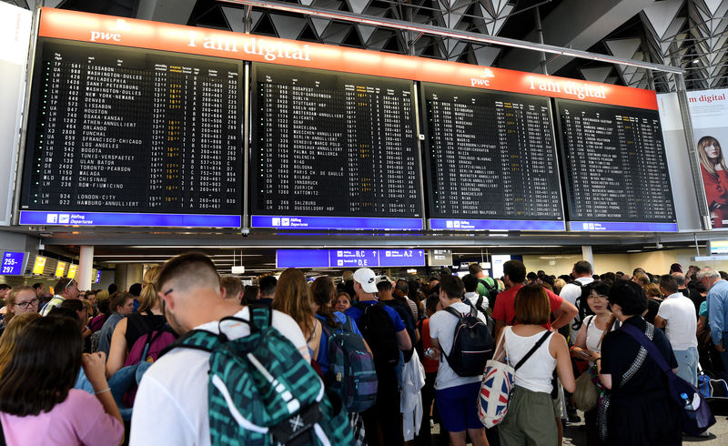 © Reuters. Frankfurt airport