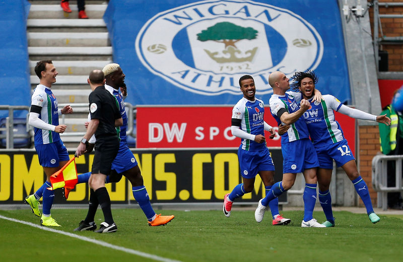 © Reuters. Championship - Wigan Athletic v Leeds United