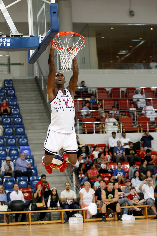 © Reuters. Bull Bullard, do Harlem Globetrotters