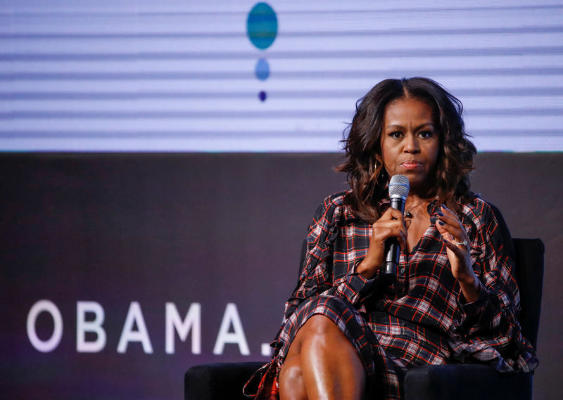 © Reuters. Ex-primeira-dama dos EUA Michelle Obama em Chicago