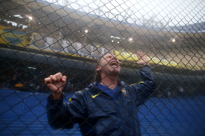 © Reuters. Copa Libertadores Final - First Leg - Boca Juniors v River Plate