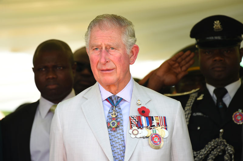 © Reuters. ولي العهد البريطاني الأمير تشارلز يحتفل يوم الأربعاء بعيد ميلاده السبعين