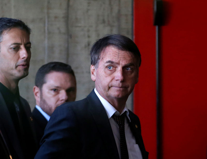 © Reuters. Presidente eleito Jair Bolsonaro, em Brasília