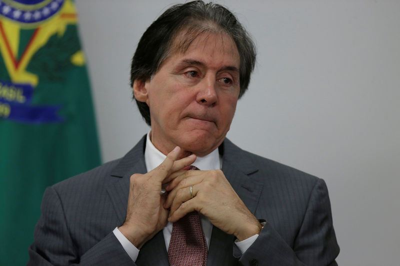 © Reuters. Eunício Oliveira em Brasília