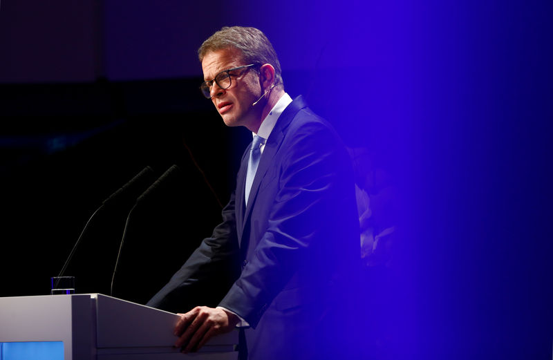 © Reuters. 28th Frankfurt European Banking Congress (EBC) takes place in Frankfurt