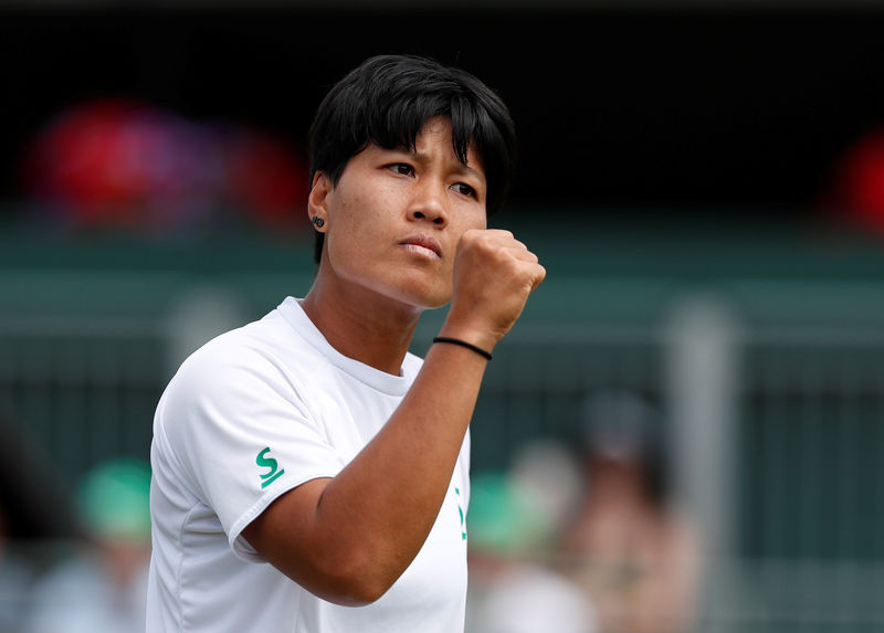 © Reuters. كومكوم تهزم ليستسكي وتحرز لقب بطولة تايوان للتنس
