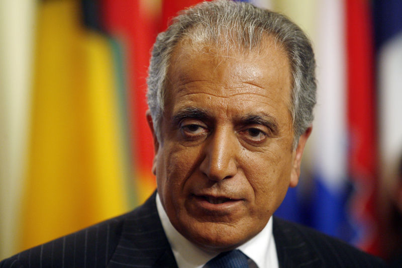 © Reuters. Enviado especial norte-americano, Zalmay Khalilzad, em Nova York