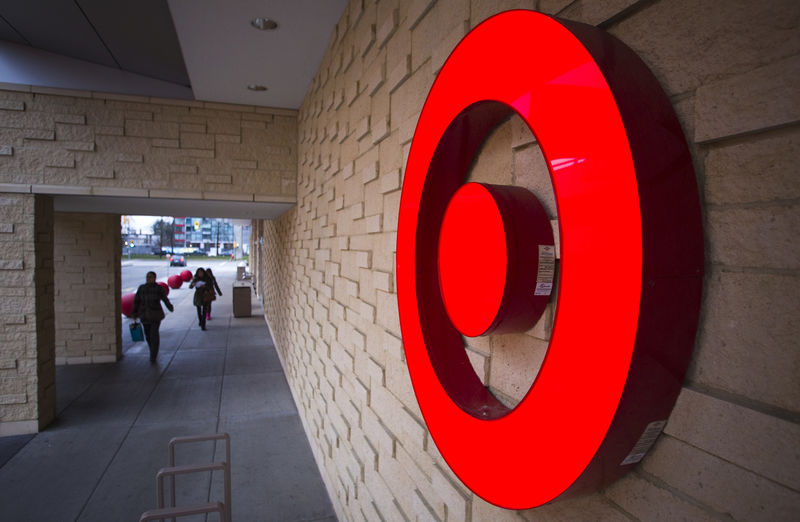 © Reuters. A Target logo is seen outside one of its stores in Burnaby