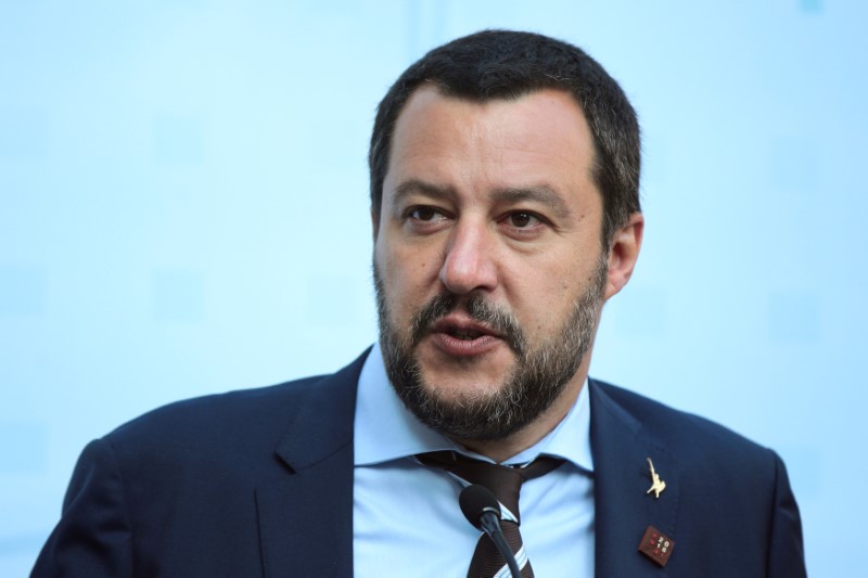 © Reuters. Salvini no pretende hacer cambios en el presupuesto