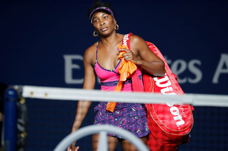 © Reuters. Venus Williams llega a un acuerdo sobre un accidente mortal en Florida