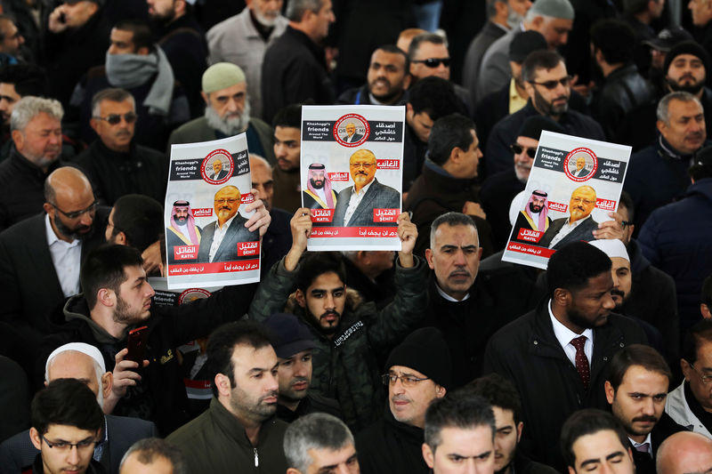 © Reuters. Trump demuestra que pasará por alto las sospechas sobre la muerte del periodista Khashoggi