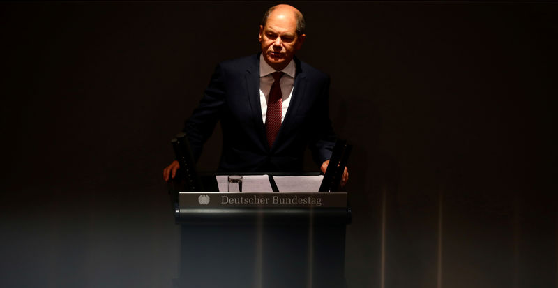 © Reuters. Lower house of parliament Bundestag 2019 budget debate in Berlin