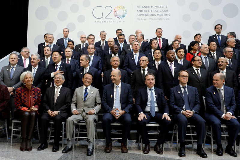 © Reuters. Creado en tiempos de crisis, el G-20 afronta su gran prueba: Trump