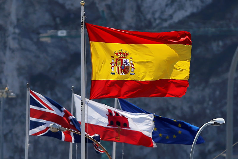 © Reuters. España alcanza un acuerdo con la UE sobre Gibraltar, la cumbre del Brexit sigue adelante