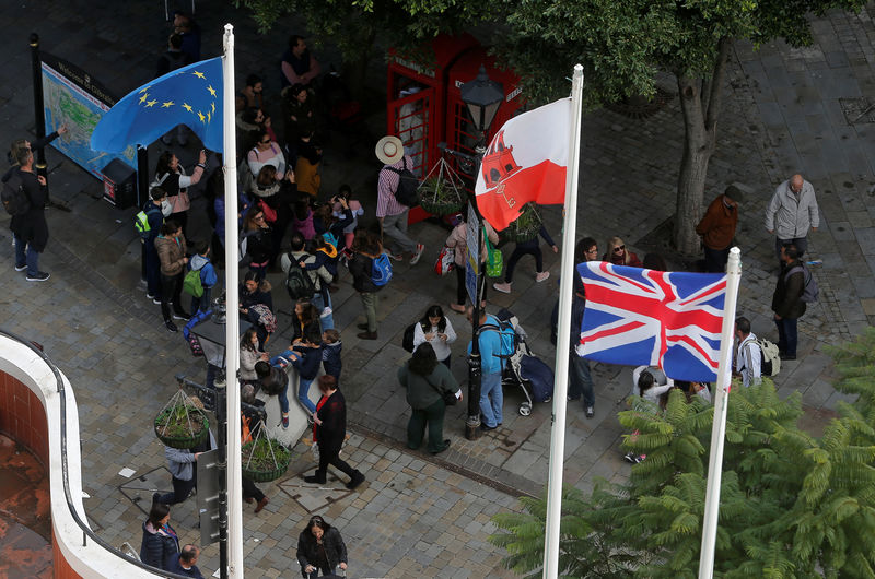 © Reuters. El acuerdo sobre Gibraltar despeja el camino para la cumbre del Brexit del domingo