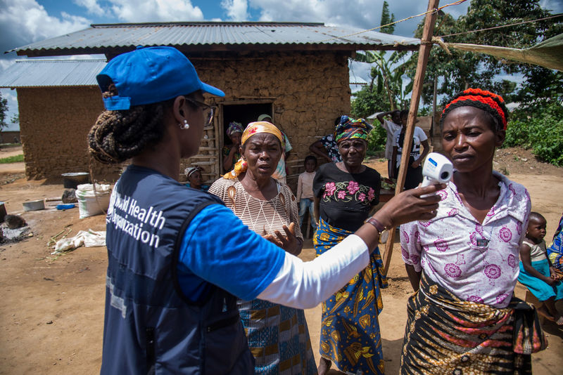© Reuters. الكونجو الديمقراطية توافق على إجراء تجارب سريرية لأدوية الإيبولا