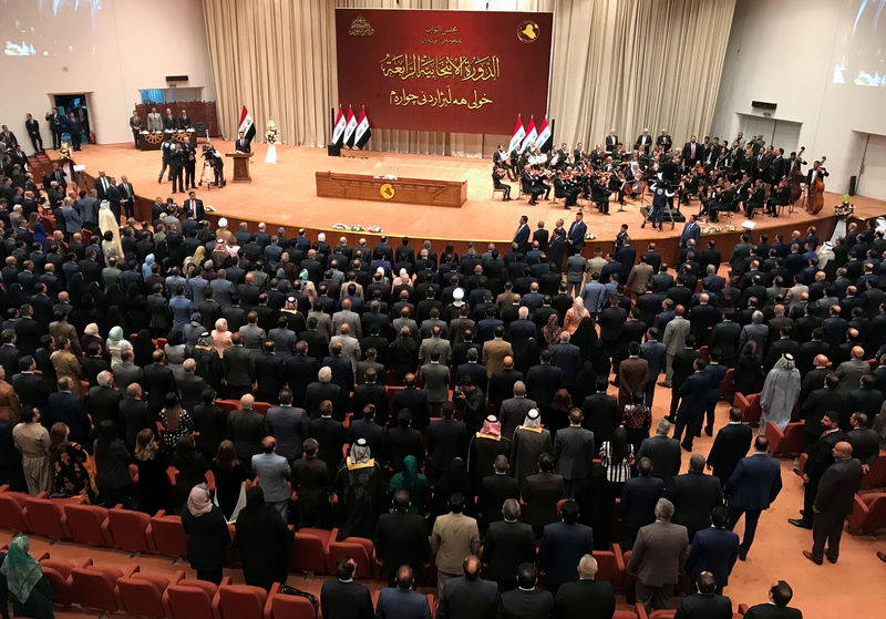 © Reuters. البرلمان العراقي يصوت على الوزراء الثمانية الباقين في جلسته المقبلة