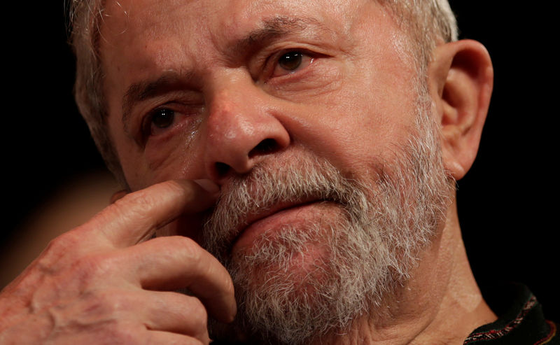 © Reuters. O ex-presidente Luiz Inácio Lula da Silva durante evento no Rio de Janeiro