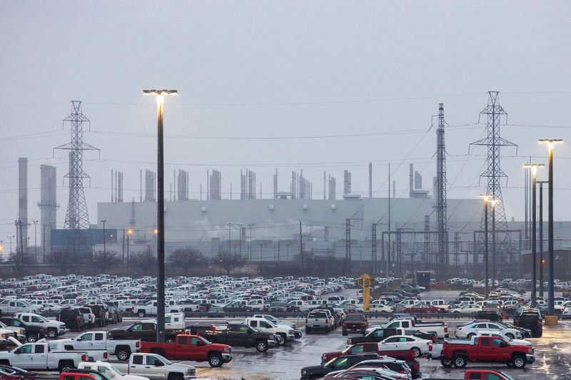 © Reuters. The General Motors assembly plant in Oshawa