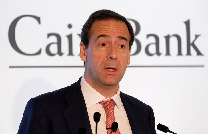 © Reuters. Caixabank quiere ser más rentable con su nuevo plan estratégico a 2021