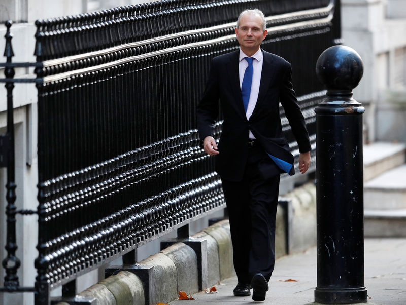 © Reuters. Britain's Minister for the Cabinet Office David Lidington arrives in Downing Street, London