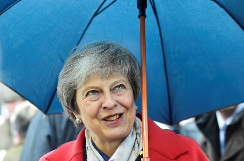 © Reuters. Premiê britânica, Theresa May