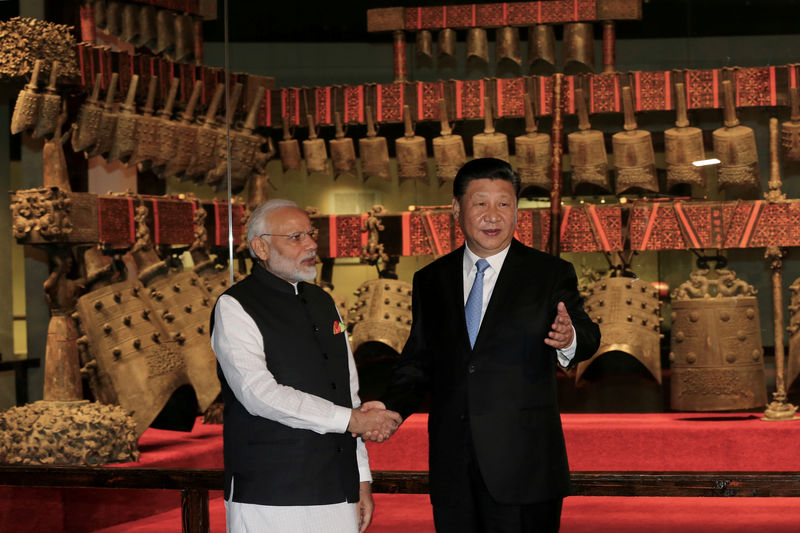 © Reuters. الهند والصين تريدان الاستفادة من دفء العلاقات بينهما خلال قمة العشرين