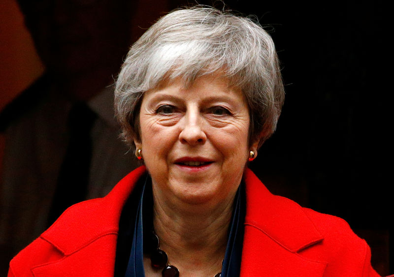 © Reuters. Theresa May em Londres