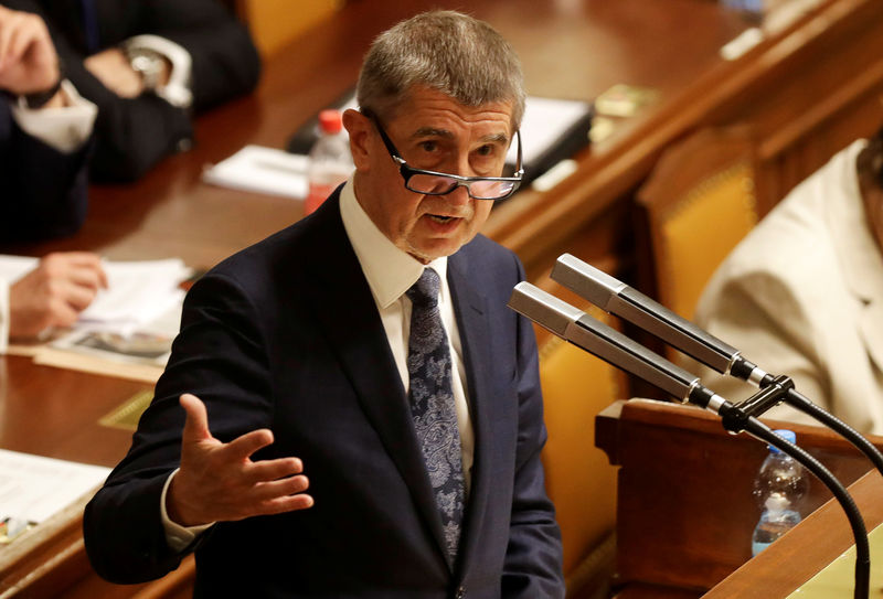 © Reuters. El primer ministro checo se enfrenta a más problemas legales por uso de fondos europeos