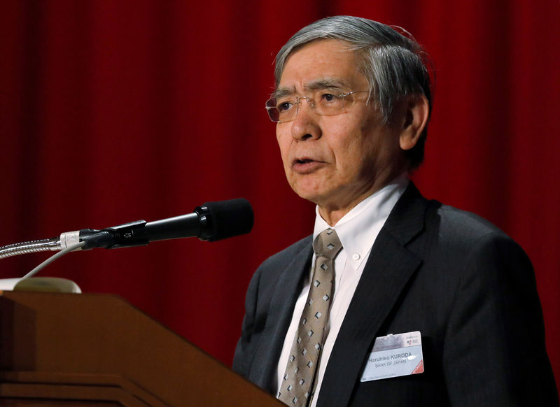 © Reuters. Presidente do Banco Central do Japão, Haruhiko Kuroda, em Tóquio
