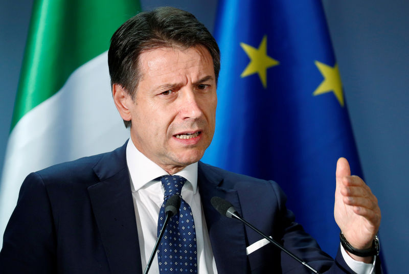 © Reuters. Giuseppe Conte dice que no está listo para dejar el cargo tras la votación de UE