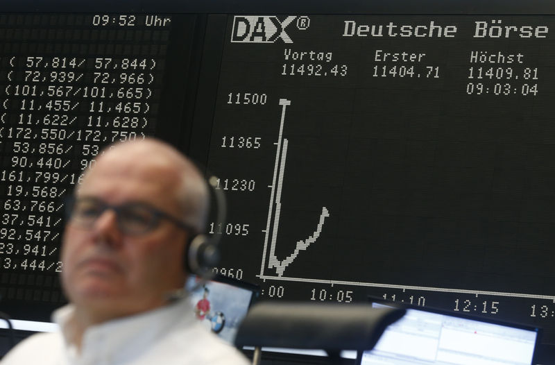 © Reuters. Las bolsas europeas caen tras la última caída de Wall Street