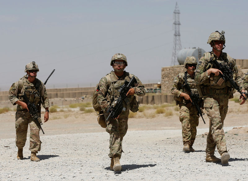 © Reuters. Soldados norte-americanos em Logar, no Afeganistão