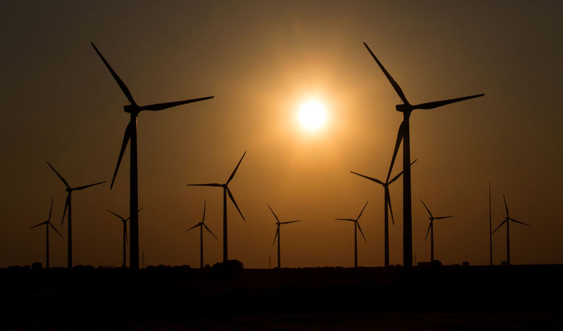 © Reuters. Turbinas eólicas