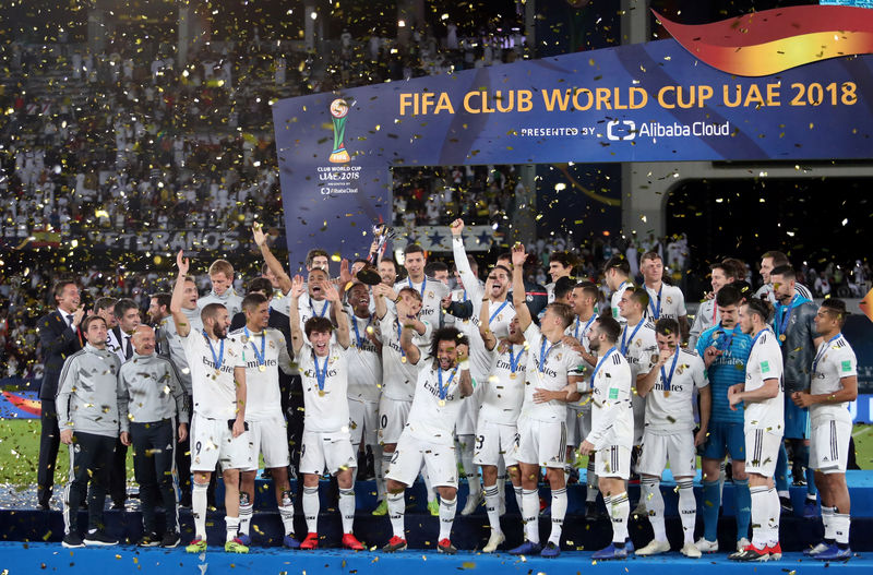 © Reuters. ريال مدريد بطلا لكأس العالم للأندية للمرة الرابعة بتاريخه